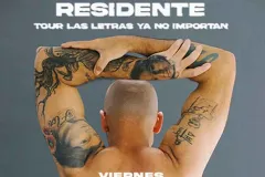 Residente dará concierto gratuito en el Zócalo de la Ciudad. Aquí te decimos cuándo