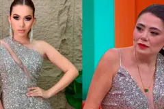 Mariana Botas sufre burlas y memes por vestido mal colocado y la comparan con Angelique Boyer