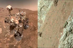 Un hallazgo  prometedor. El rover Perseverance recolecta vida microbiana en Marte