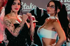 Karely Ruiz gana pelea en Stream Fighters 4 y se burla de su rival con foto