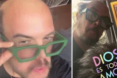 “Aquí está mi peluquín”: Aleks Syntek publica foto sin cabello