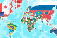 Aprueba ONU mapamundi más apegado al tamaño real de los continentes 