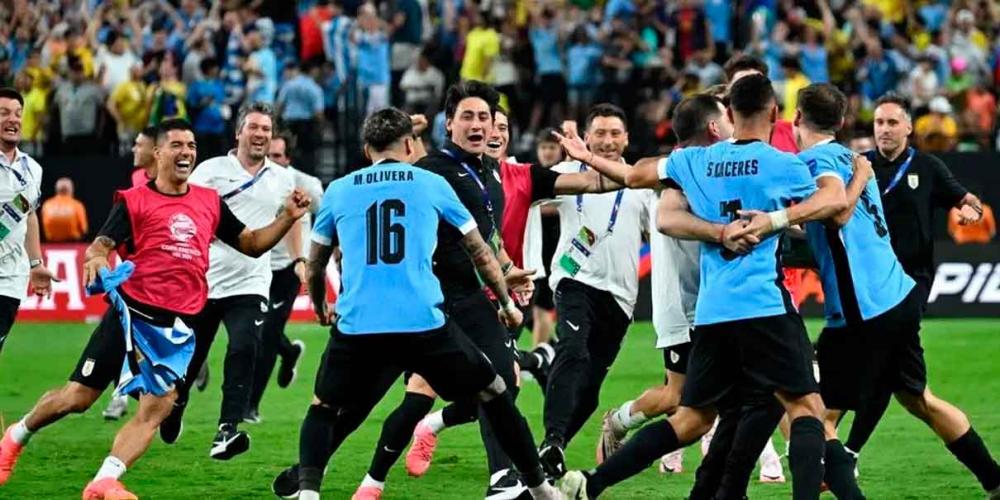 VIDEO. Uruguay elimina a Brasil y así quedan las semifinales de la Copa América 