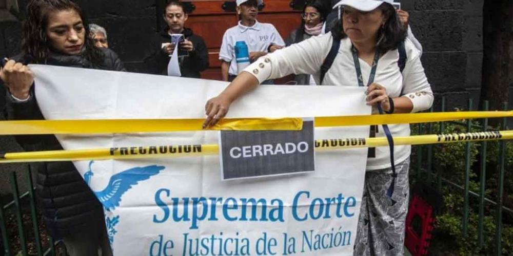 SCJN oficializa el paro de labores contra la reforma judicial; ministras advierten juicio político