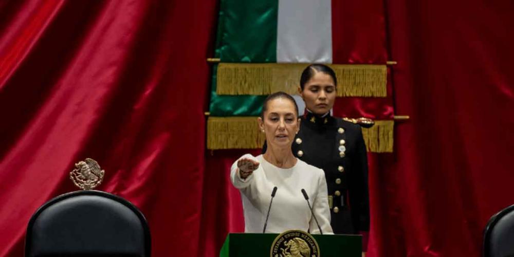 Claudia Sheinbaum da su primer mensaje como presidenta de México