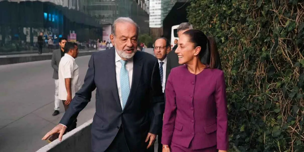 Elon Musk acusa a Slim de estar ligado al narco. Sheinbaum defiende al empresario