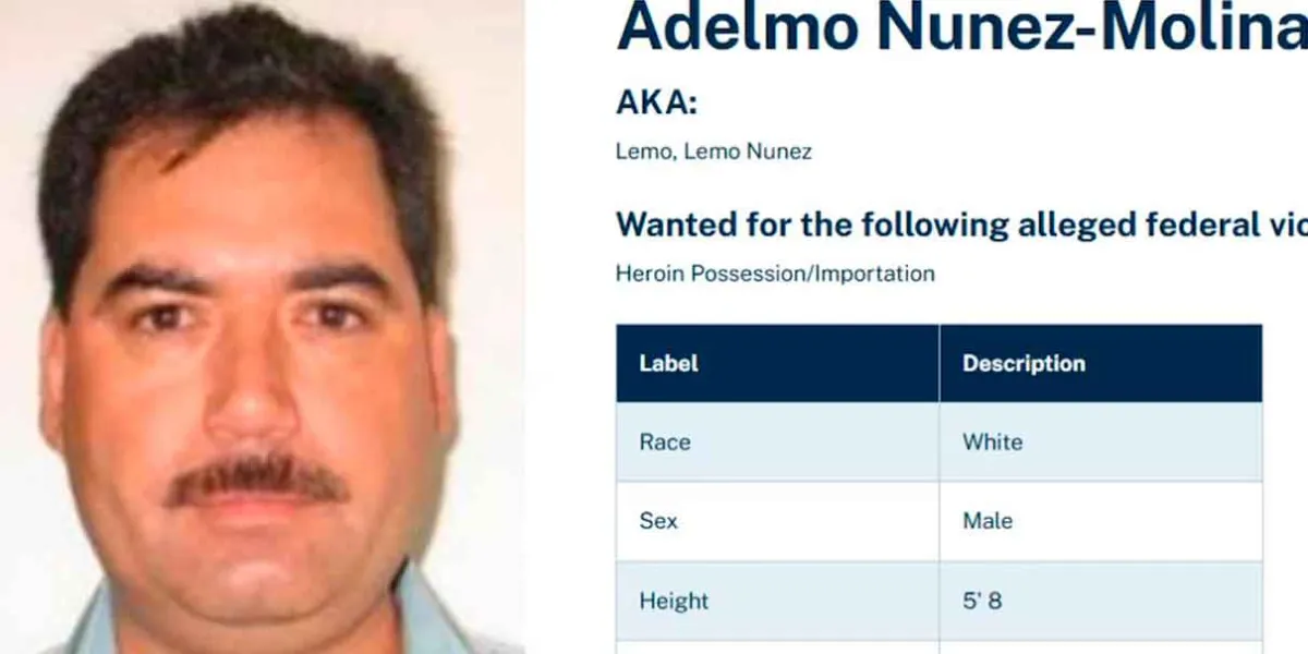Asesinan a  Adelmo Nuñez líder criminal en Sinaloa buscado por EU, con narcomensaje intimidatorio