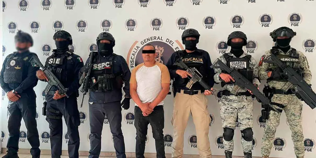 Detienen a “El Silencio”, generador de violencia en Guanajuato y Michoacán. También secuestró a policías 