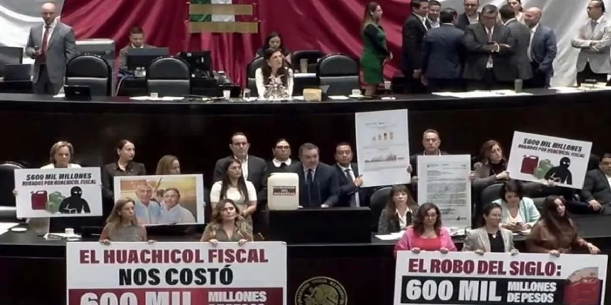 Diputados aprueban reforma aduanera en medio de gritos por huachicol fiscal