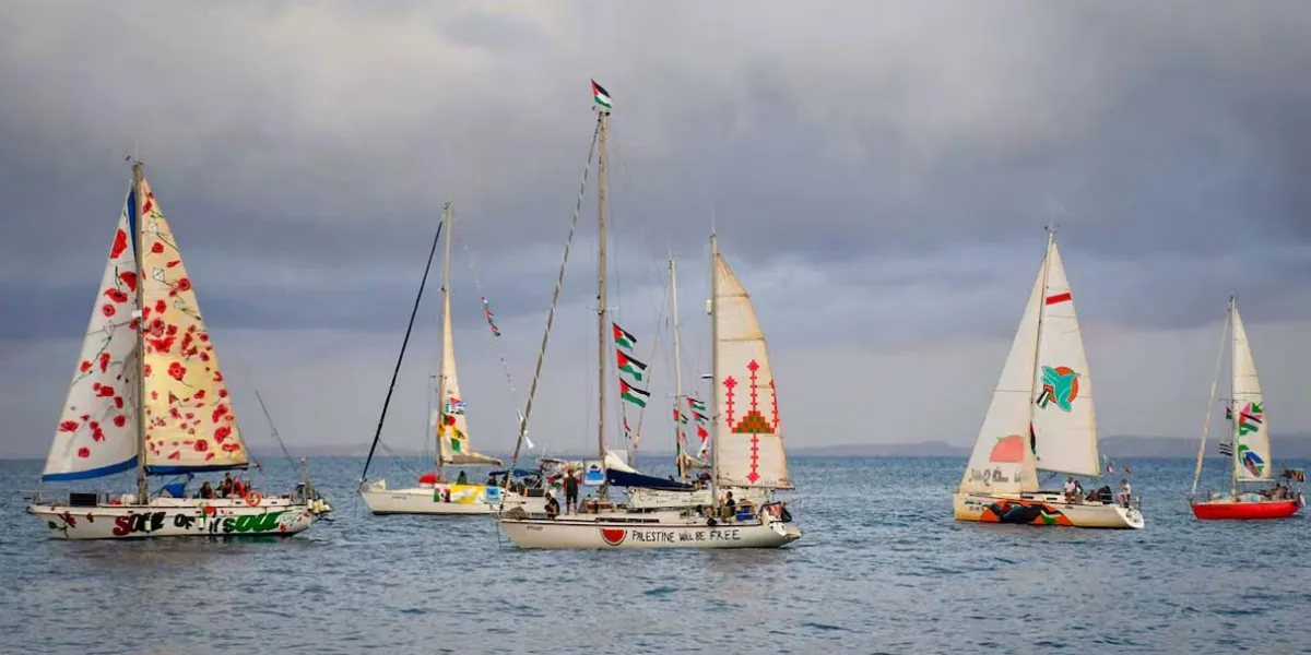 Embajada de Israel aclara situación de mexicanos en la Flotilla Global Sumud rumbo a Gaza