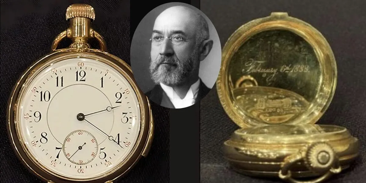 El reloj de oro del empresario Isidor Straus del Titanic se vende por 2 millones de Euros