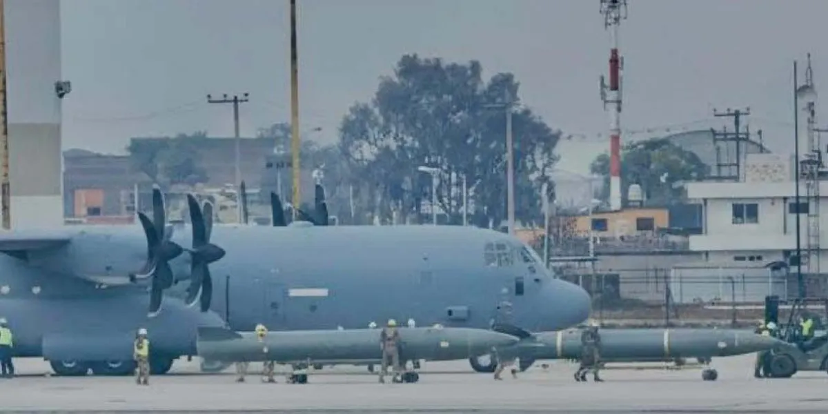 Vuelo militar de Estados Unidos llega a Toluca tras alerta aérea