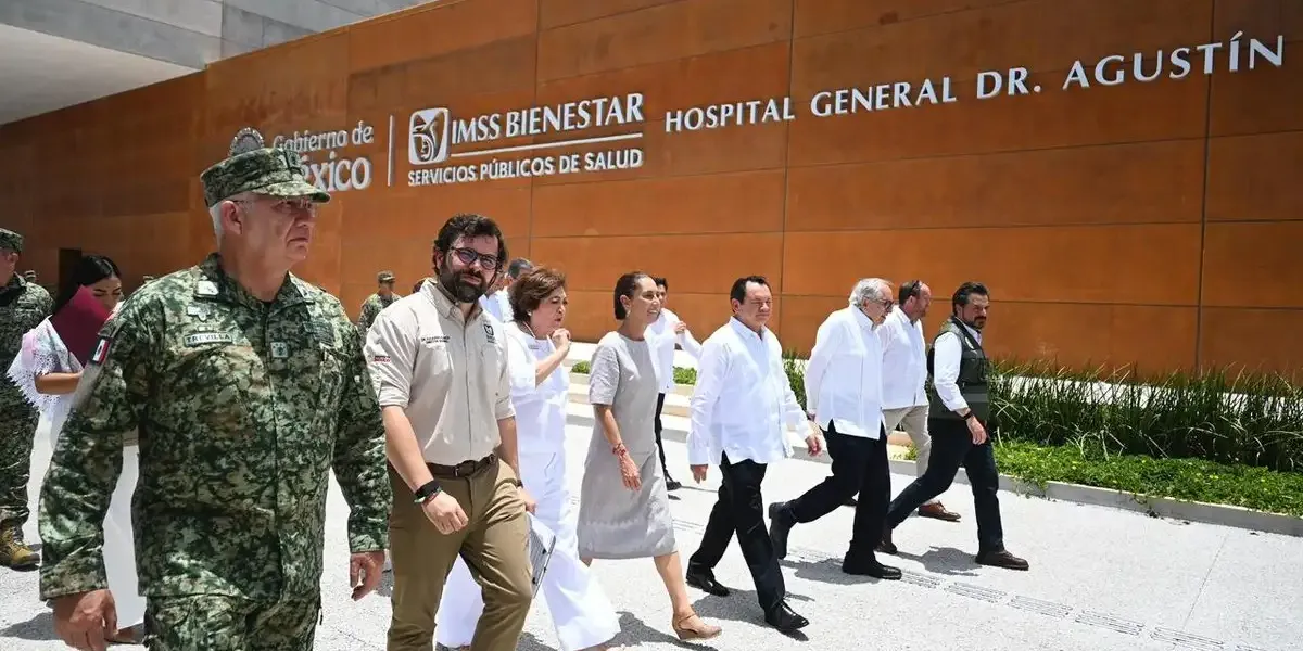 Sheinbaum inaugura el hospital Agustín O’Horán en Yucatán