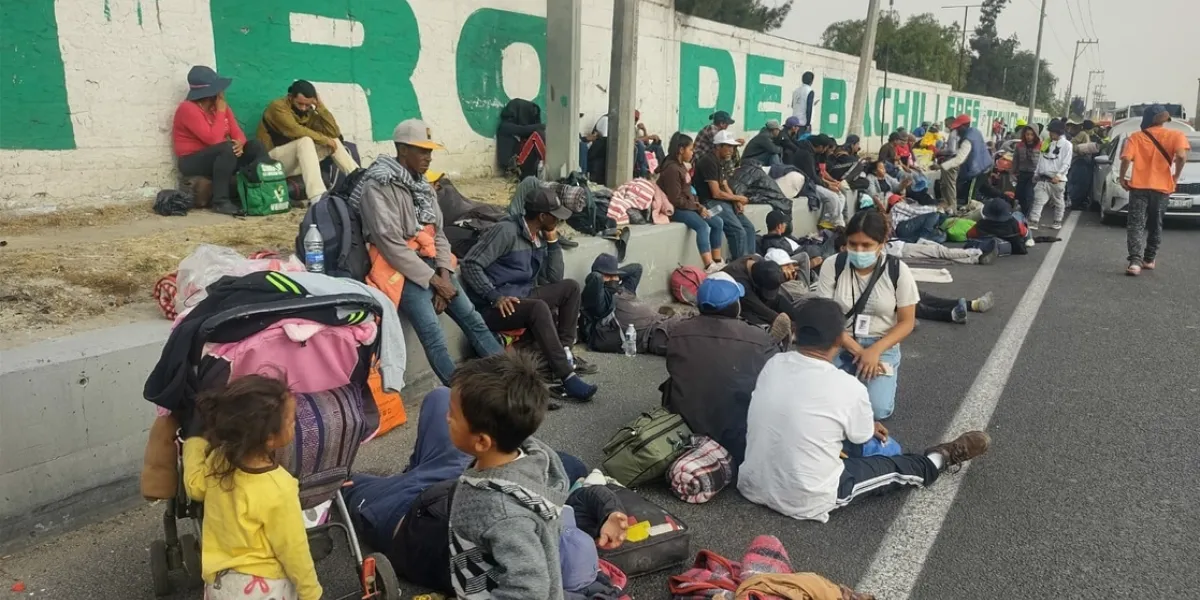 Caravanas migrantes abandonan el sueño americano para buscar refugio en la CDMX