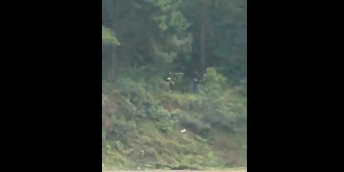 Exhiben a presuntos delincuentes acechando en carretera Veracruz-Puebla; VIDEO reaviva preocupación por la seguridad