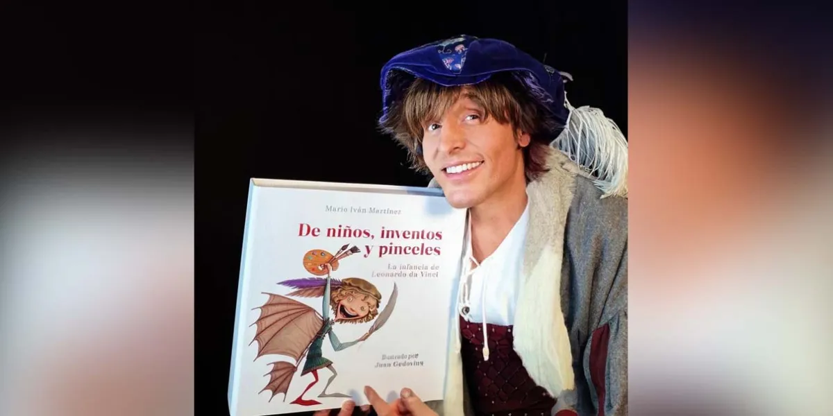 Mario Iván Martínez presenta “De niños, inventos y pinceles. La infancia de Leonardo da Vinci”