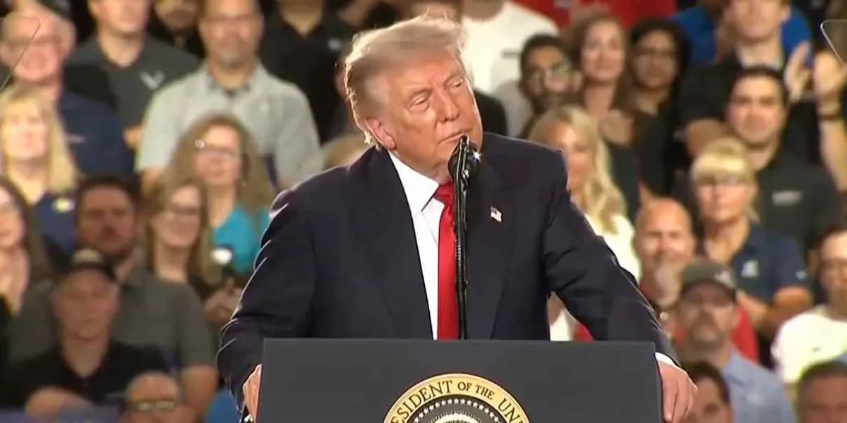 Trump afirma que no quiere renovar el T-MEC: "Nosotros no los necesitamos a ellos"