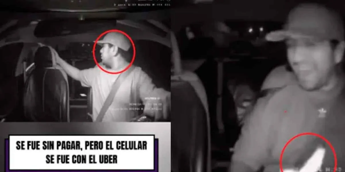 ¿Pasajero huyó sin pagar Uber? La verdad detrás del video viral del celular olvidado
