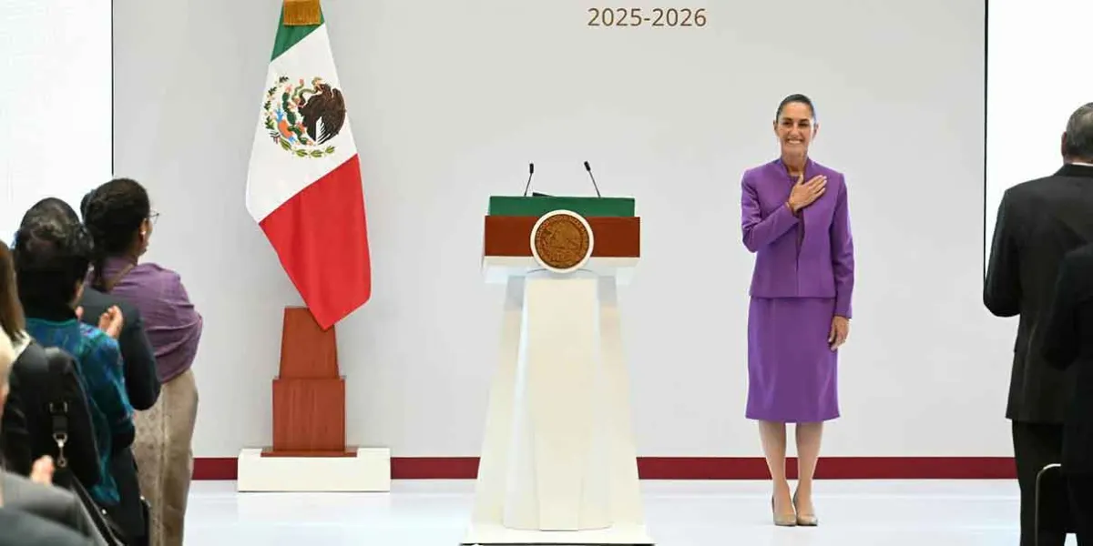 Claudia Sheinbaum presume “el rumbo”