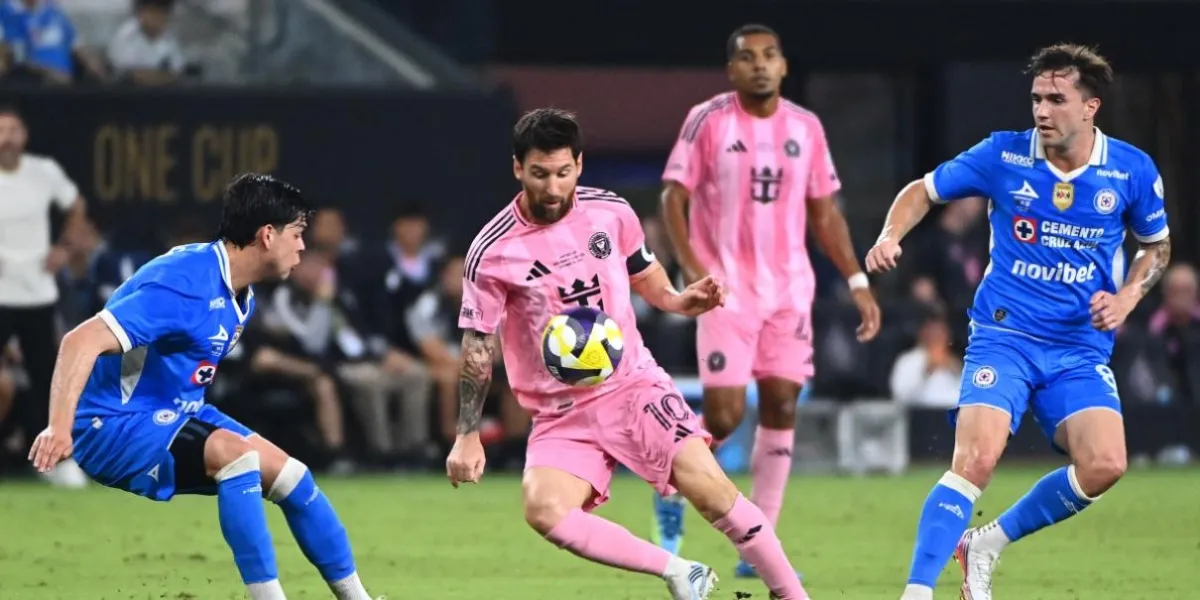 Lionel Messi llega a 100 goles con Inter Miami y derrota a Cruz Azul en la Campeones Cup 2026