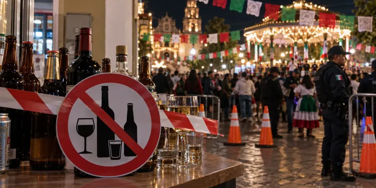 Restringen venta de alcohol por festejos patrios; estados, municipios y multas por violar la ley seca