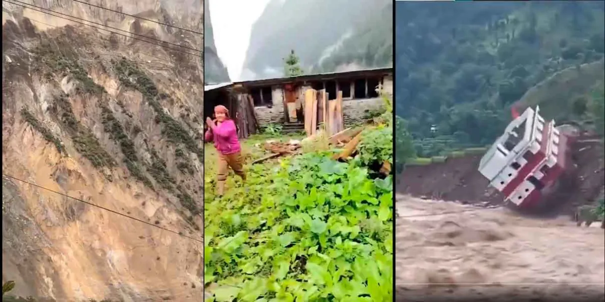 Un enorme deslave de un cerro en Nepal deja cuatro muertos y 12 desaparecidos. VIDEO