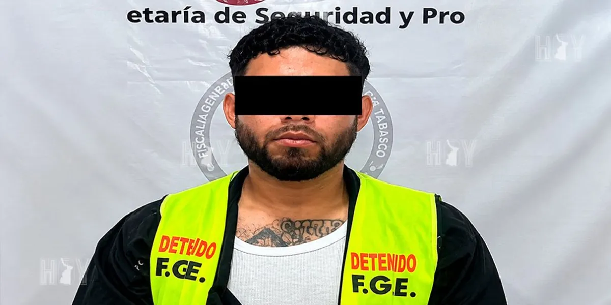 Cae en Tabasco presunto cabecilla de Mara 18 buscado por homicidios en El Salvador