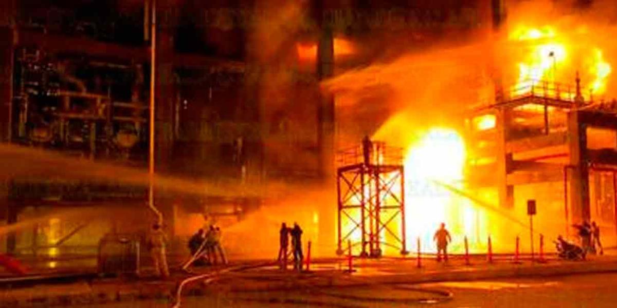 Explosiones e incendio en refinería de Minatitlán, Veracruz