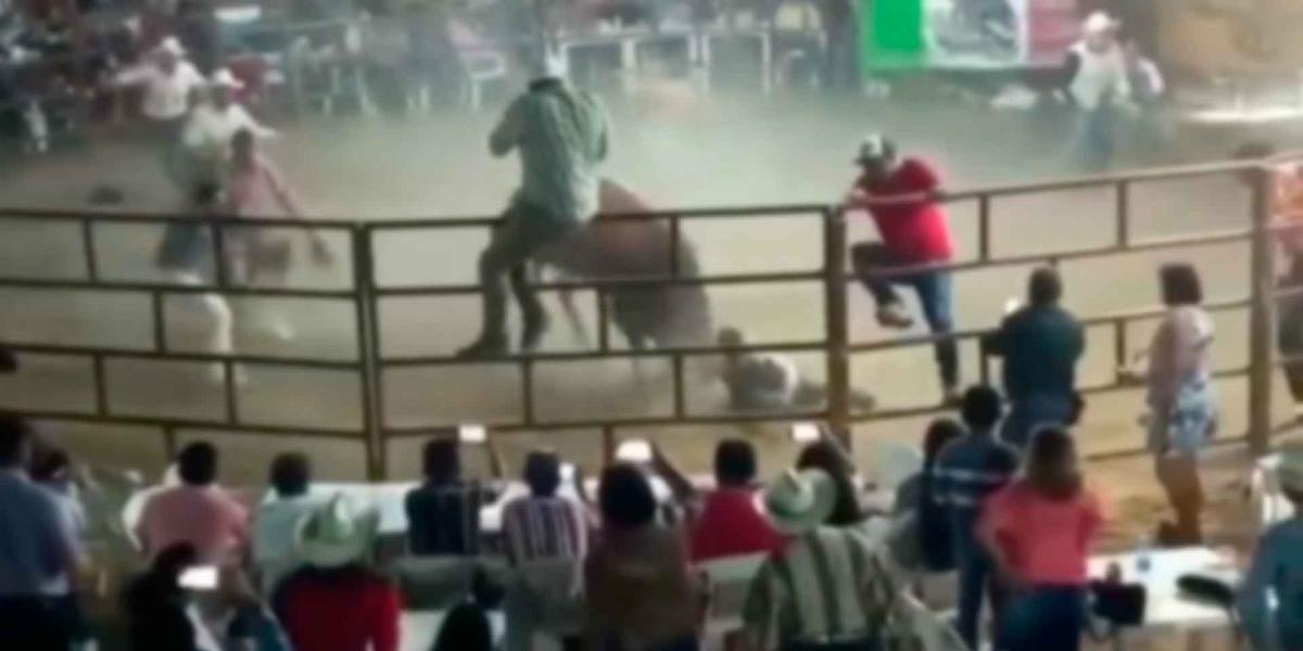 Guerrero: toro mata a Jinete durante jaripeo