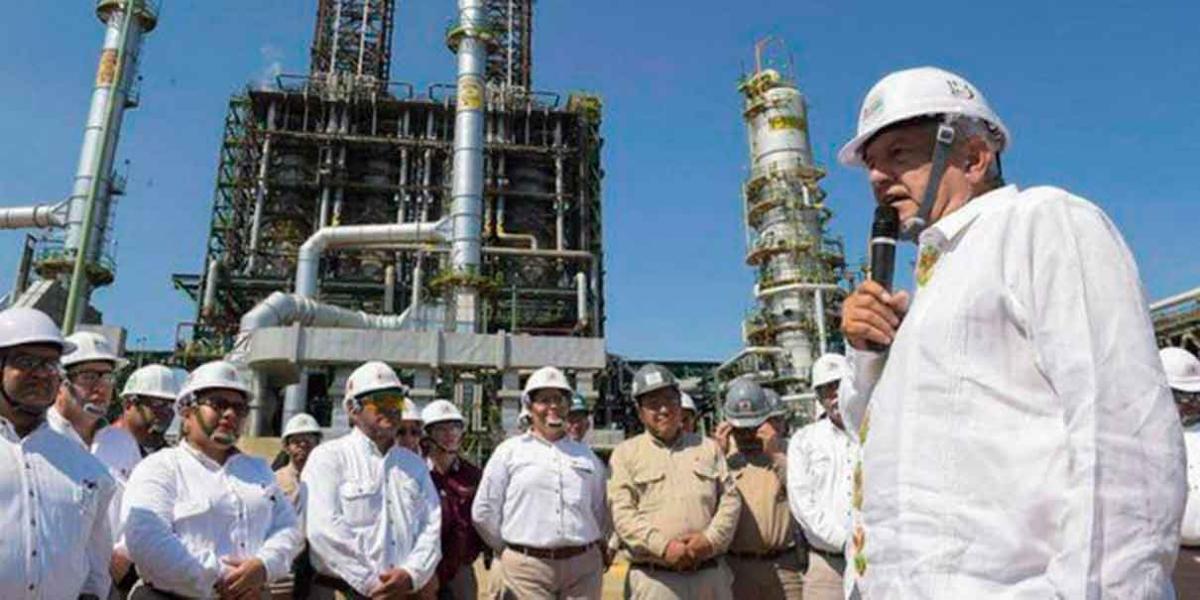 VIDEO. En Tabasco, AMLO inaugura primera etapa de Refinería de Dos Bocas 