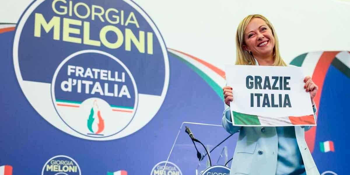 La ultraderecha gana las elecciones por primera vez en Italia; será encabezada por Giorgia Meloni