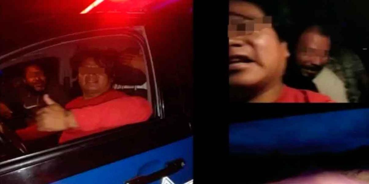 Sujetos roban patrulla en Hidalgo y se graban enviando saludos