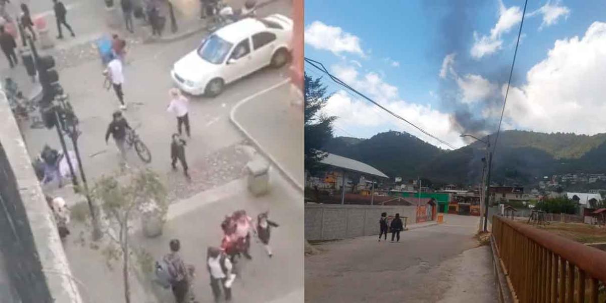 Balacer4 en calles de San Cristóbal de las Casas provoca pánico entre los pobladores “¡Dios santo!”