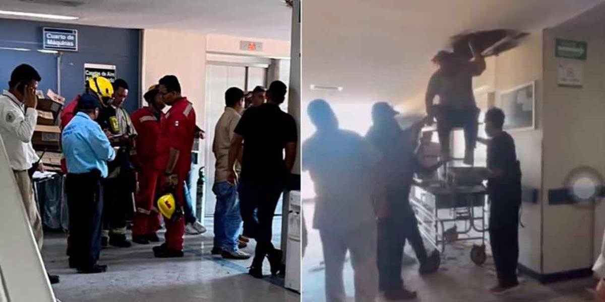 Falla nuevamente elevador del IMSS ahora en Guadalajara, ocho personas quedan atrapadas