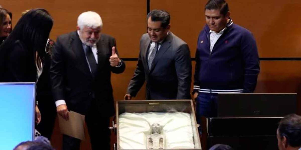 UNAM desconoce origen de los ‘seres no humanos’ presentados por Maussan