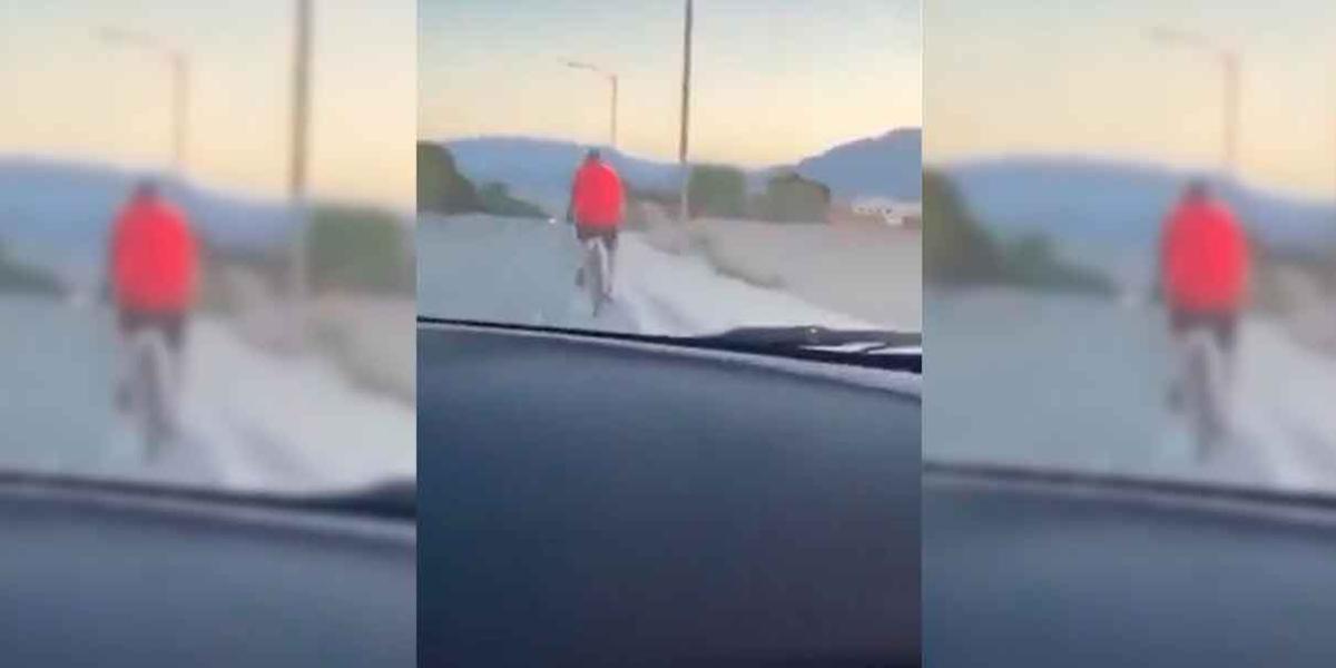 VIDEO. Jóvenes roban auto por diversión y MAT4N a ciclista en Las Vegas
