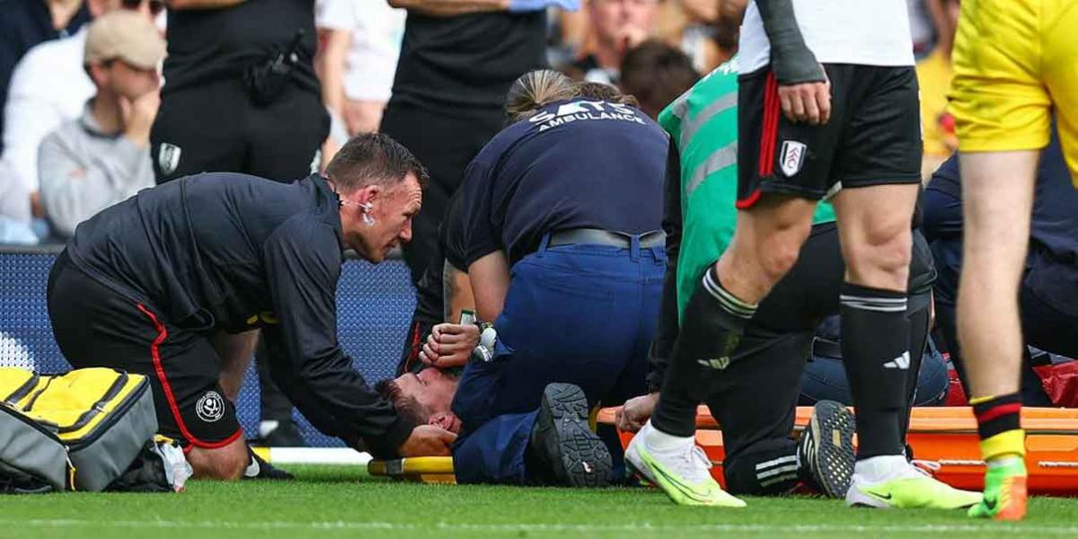 IMÁGENES SENSIBLES. Jugador del Sheffield United sufre escalofriante lesión en partido de Premier League