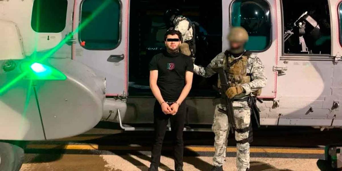 Así fue el FUERTE OPERATIVO para detener a "el Nini", jefe de seguridad de “Los Chapitos” en Sinaloa