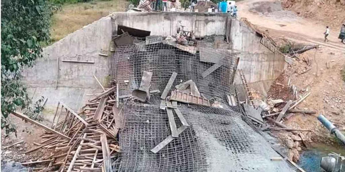 Murieron seis trabajadores por colapso de puente en construcción 