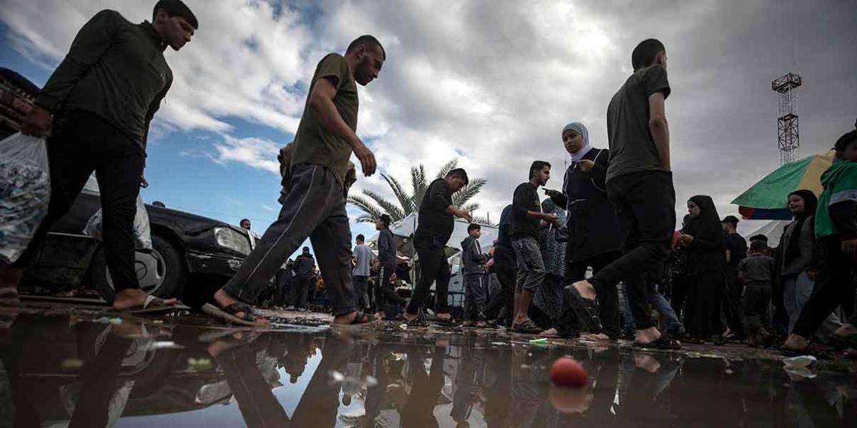 Pobladores de Gaza podrían morir, pero de hambre: ONU