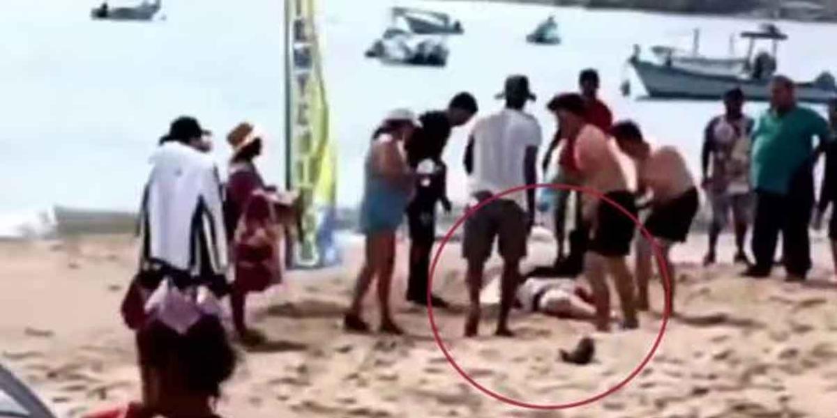 IMÁGENES SENSIBLES. Mujer es atacada por tiburón en playas de Jalisco; fallece desangrada