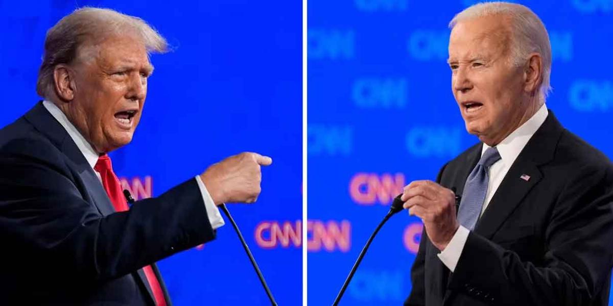 Confrontación e insultos entre un Biden vacilante y un combativo Trump