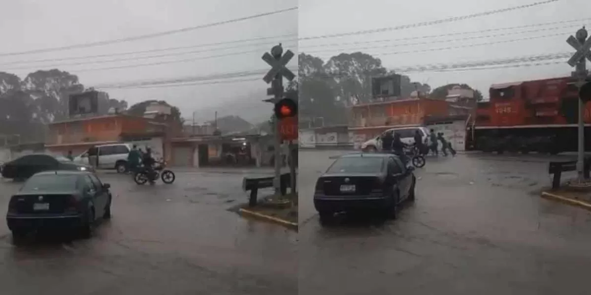 Salvan a familia de ser APLASTADA por DOS TRENES en Mendoza