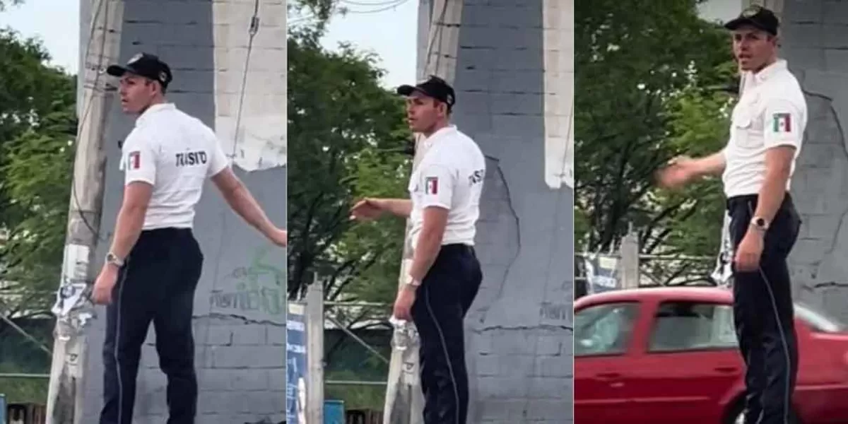 Se “enamoró” de un policía "guapo" y pide ayuda para localizarlo