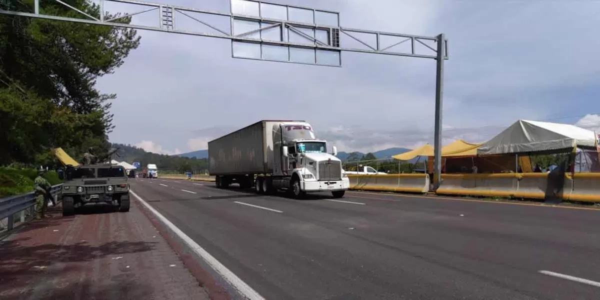 Liberan por completo la autopista México-Puebla