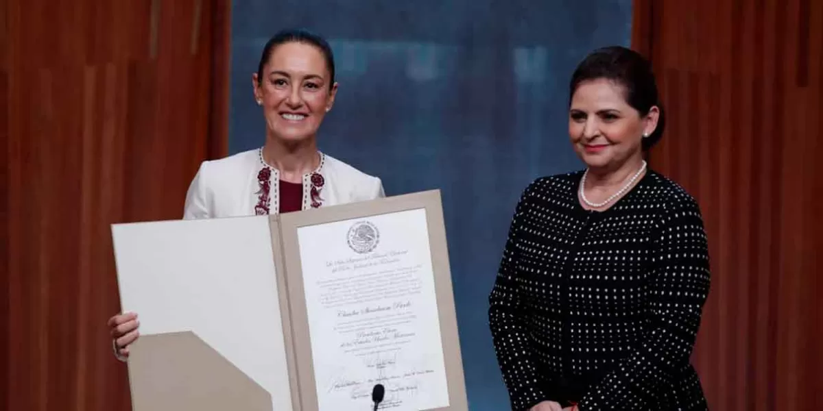 Claudia Sheinbaum recibe constancia de mayoría como primera presidenta de México