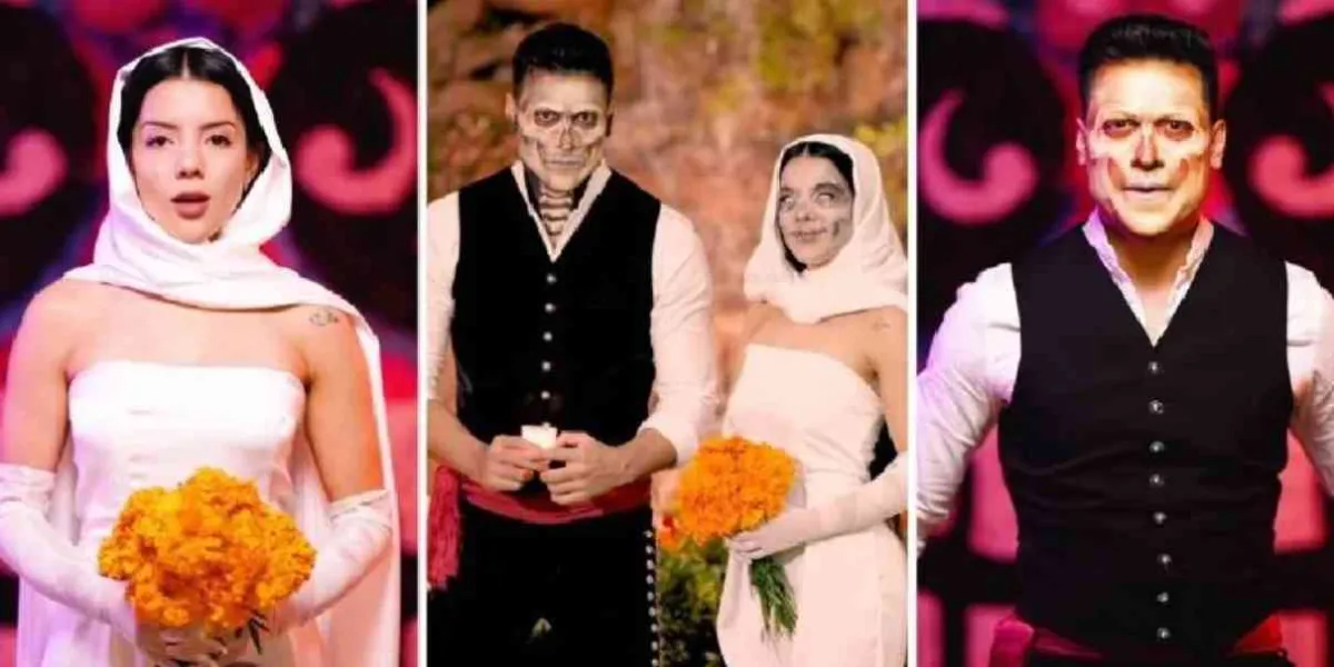 Nuevo TikTok, ¡Carlos Rivera y Doris Jocelyn festejan Día de Muertos