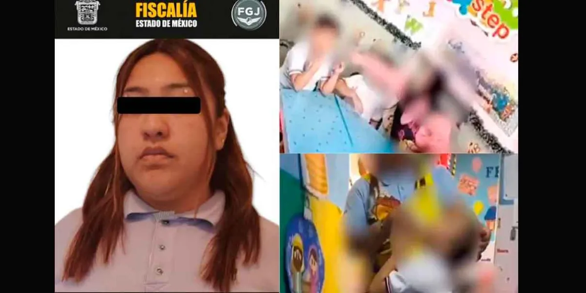 Detienen a maestra, golpeaba a niños en Centro Psicopedagógico de EDOMEX