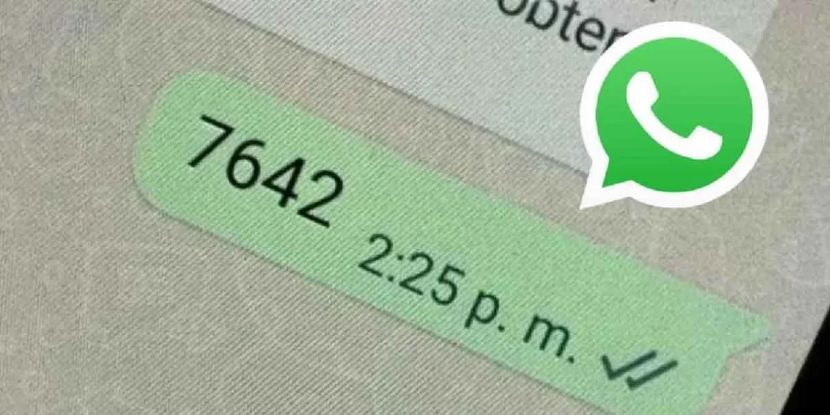 ¿Recibiste el número 7642 en WhatsApp? Esto significa y esto debes hacer