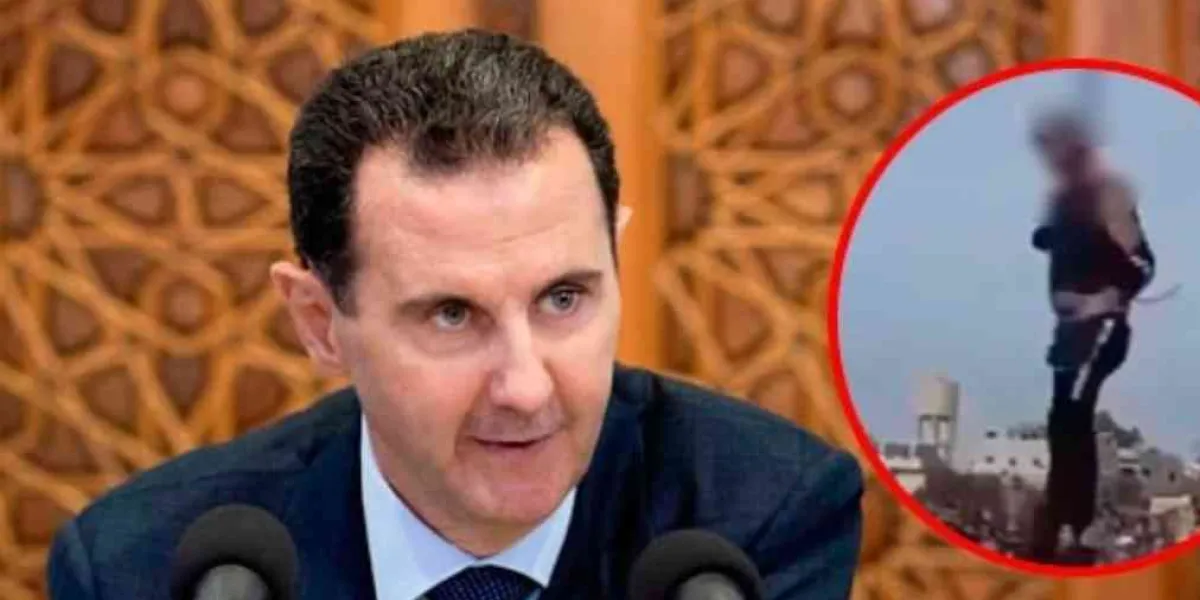 Fue ahorcado en público el primo de Bashar al Assad tras tomar Damasco